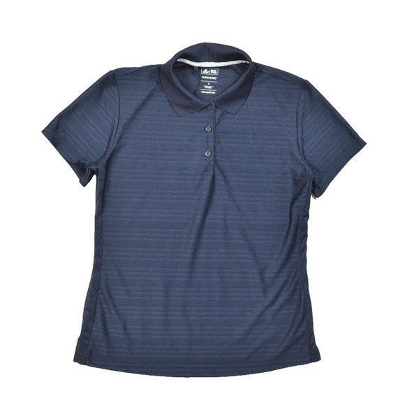 adidas Tops - NEW Adidas ClimaCool Women's Blue Striped Golf Polo Shirt Regular Size S